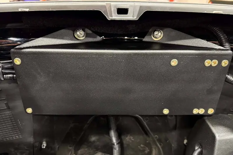 Utv Stereo Kawasaki Teryx H2 Firewall Amplifier Mount 2