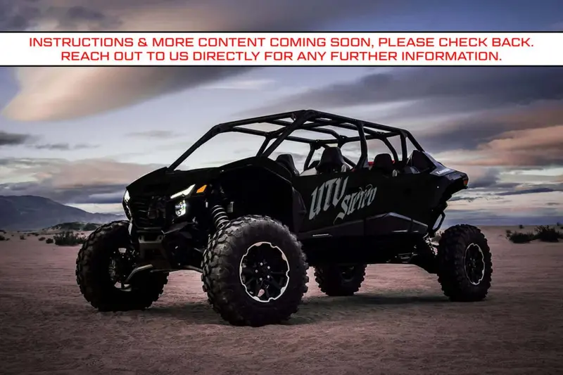 Utv Stereo Kawasaki Teryx H2 Tweeter Adapters 2