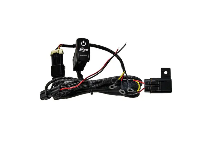 Utv Stereo Low Current Harness & Rocker Switch 1