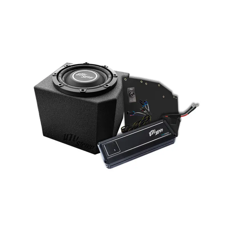 Utv Stereo Polaris Ranger 1000W Single 10" Subwoofer Kit 1