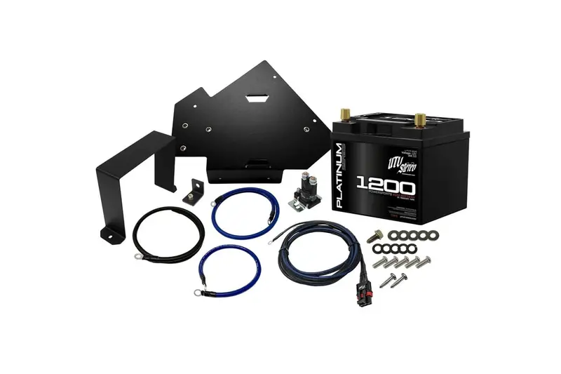 Utv Stereo Polaris Ranger 1500 2Nd Battery Kit 2
