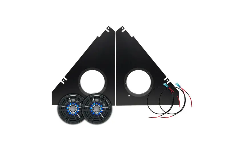 Utv Stereo Polaris Ranger 1500 Front Overhead Speaker Upgrade Kit 1