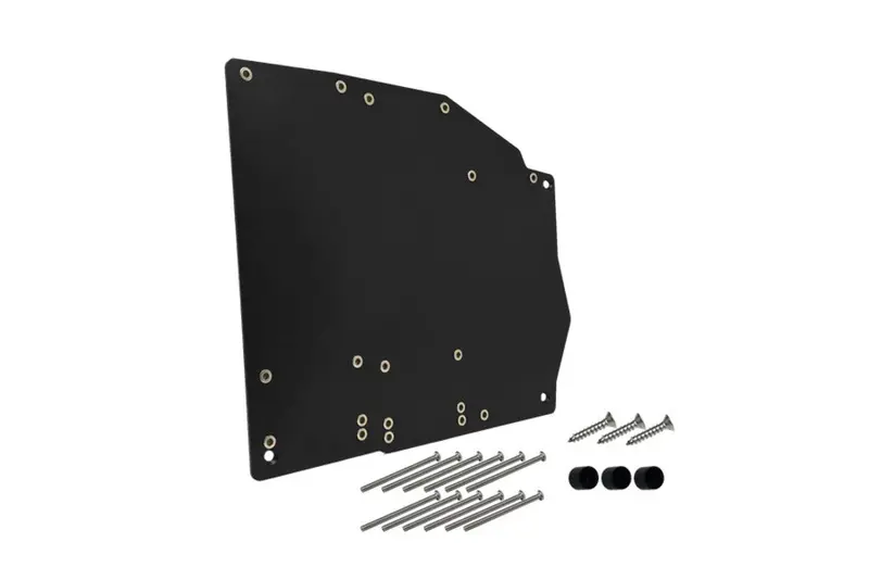 Utv Stereo Polaris Ranger 1500 Rear Amplifier Mount 1