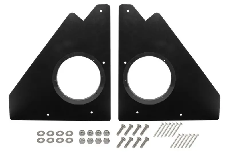 Utv Stereo Polaris Ranger 1500 Rear Overhead Speaker Adapters - Pair 1