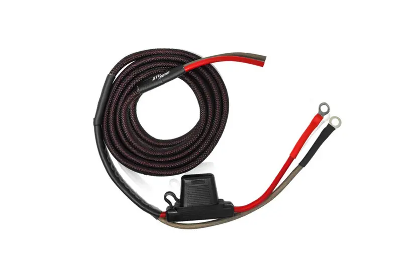 Utv Stereo Polaris Rzr 147" Amp Power Harness - 80 Amp Fused 1