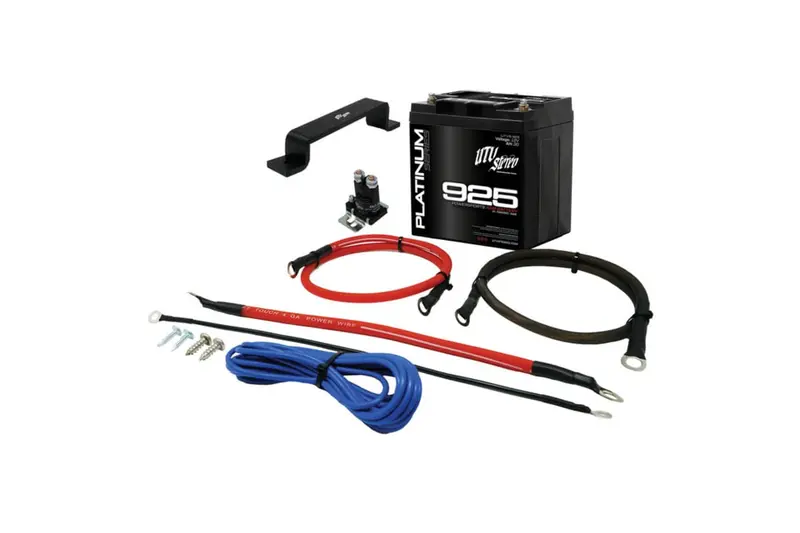Utv Stereo Polaris Rzr 2Nd Battery Kit 2