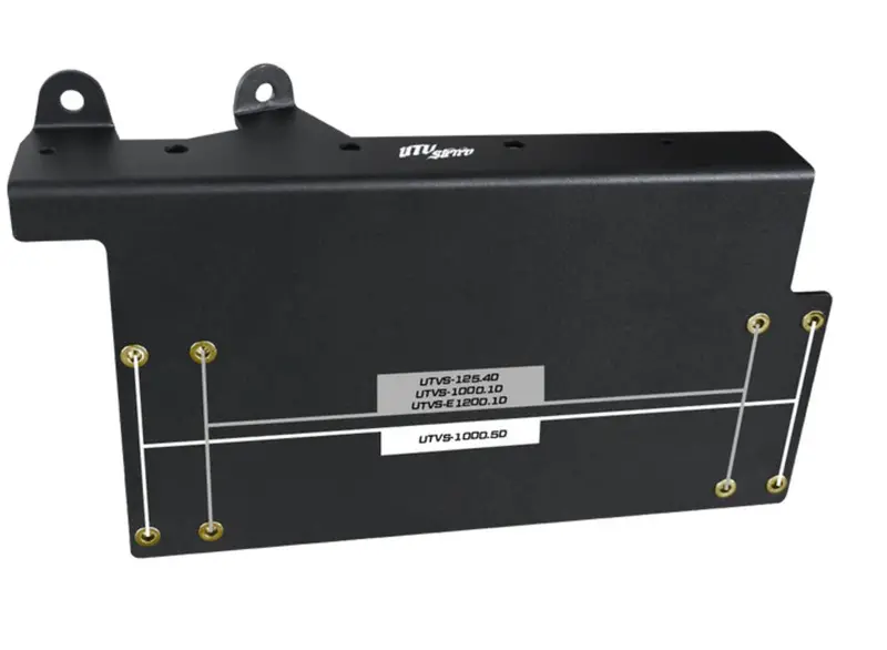 Utv Stereo Polaris Rzr Pro Series Center Amplifier Mount 3