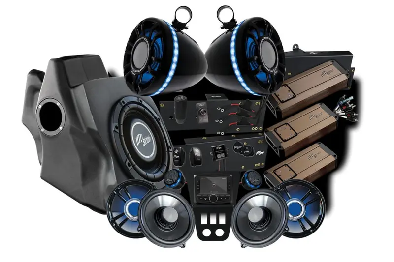 Utv Stereo Polaris Rzr Pro Series Elite Stage 8 Stereo Kit 2