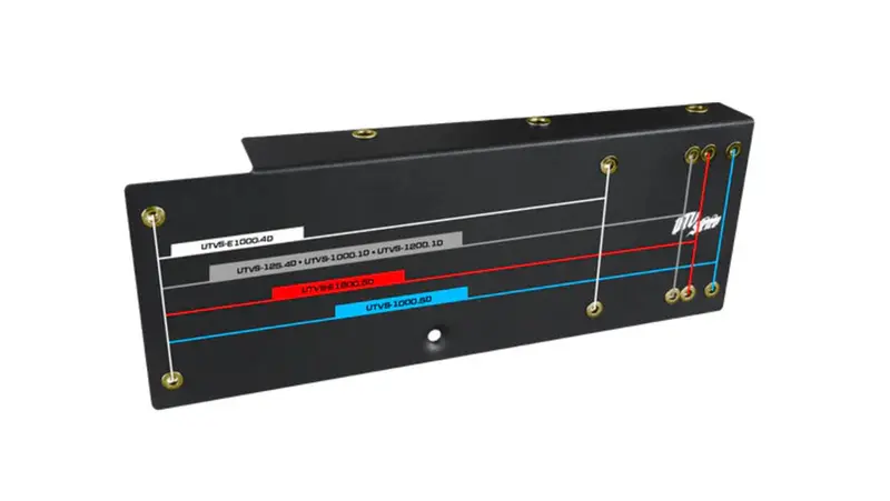 Utv Stereo Polaris Rzr Pro Series Firewall Amplifier Mount 3