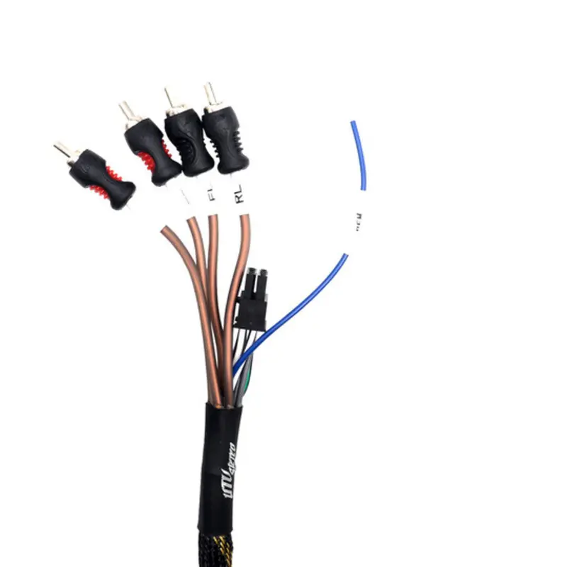 Utv Stereo Polaris Rzr Pro Series Ride Command Front & Rear Rca Output + Speaker Wire & Remote 2