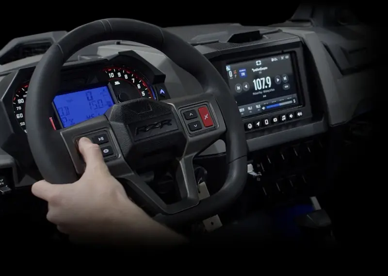 Utv Stereo Polaris Rzr Pro Series Ride Command Stage 8 Stereo Kit 2