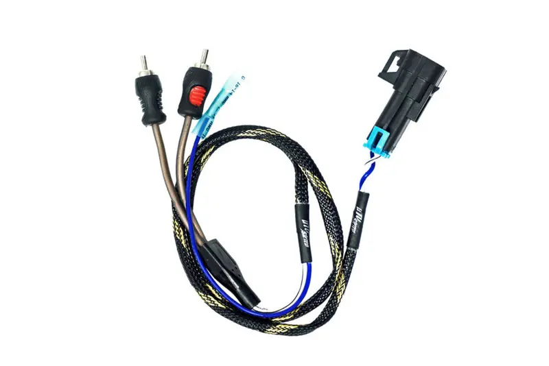 Utv Stereo Polaris Rzr Pro Series Ride Command Subwoofer Rca Output Harness + Remote 1