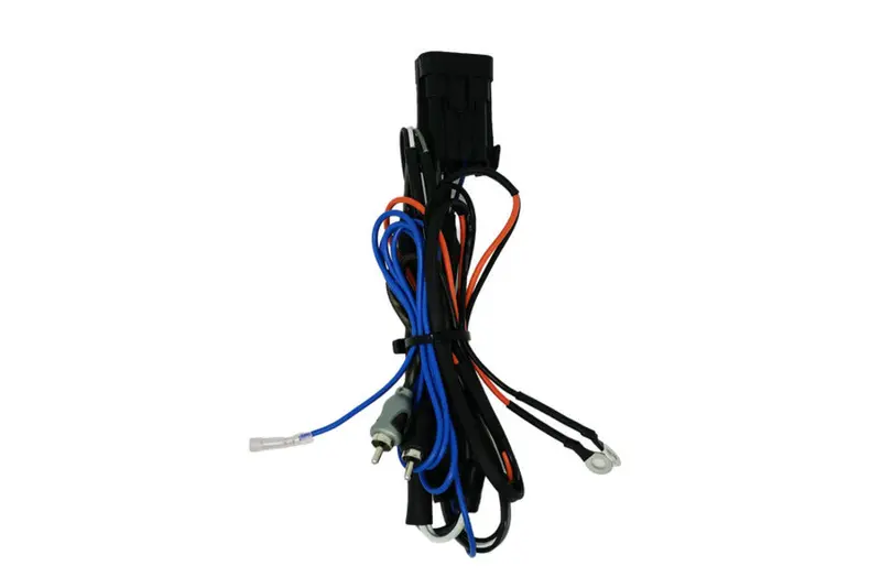 Utv Stereo Polaris Rzr Ride Command Amplifier Harness - Turn On & Delay Regulated 1