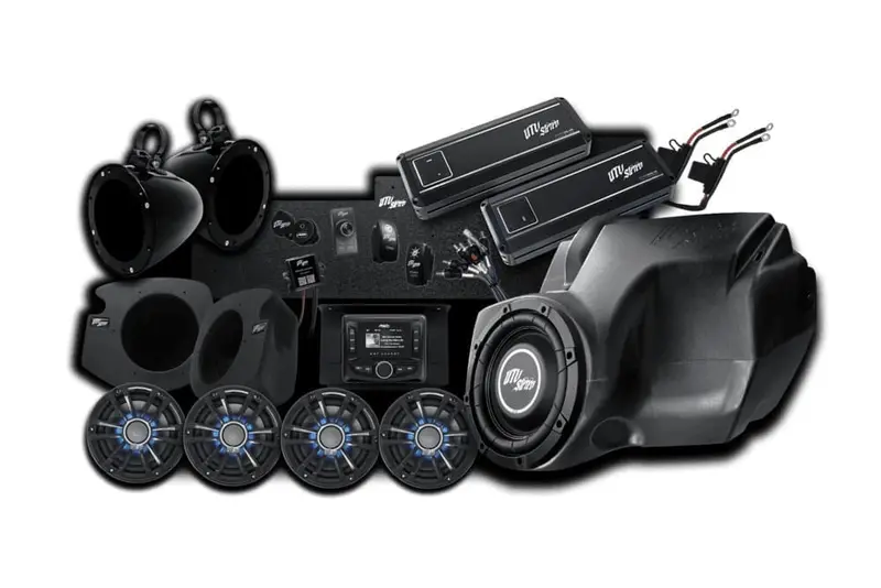 Utv Stereo Polaris Rzr Signature Series Stage 7 Stereo Kit 1