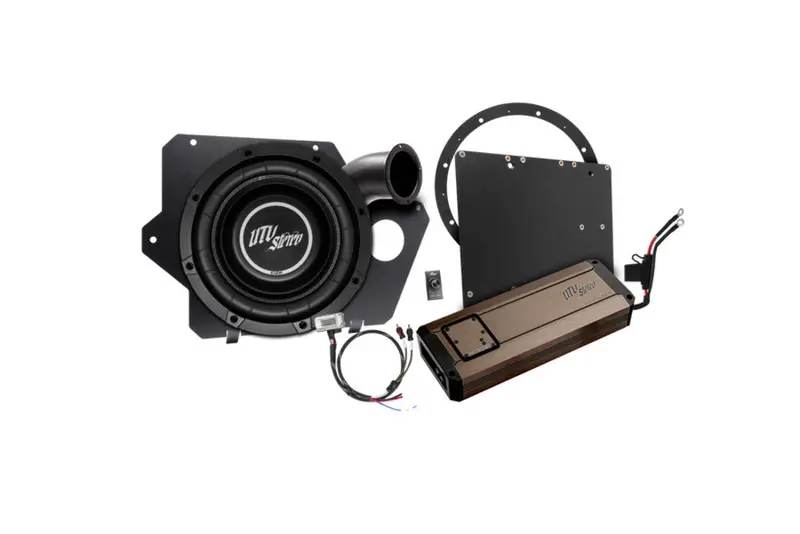 Utv Stereo Polaris Xpedition 1200W 10" Subwoofer Kit 1