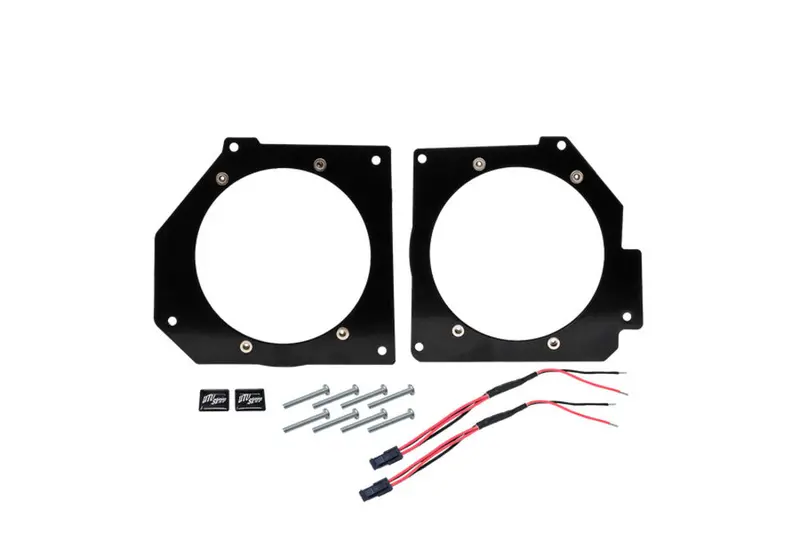 Utv Stereo Polaris Xpedition 6.5" Front Speaker Adapters 1