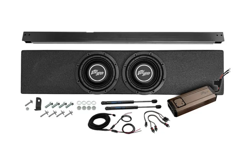 Utv Stereo Polaris Xpedition Rear Subwoofer Enclosure Kit 1