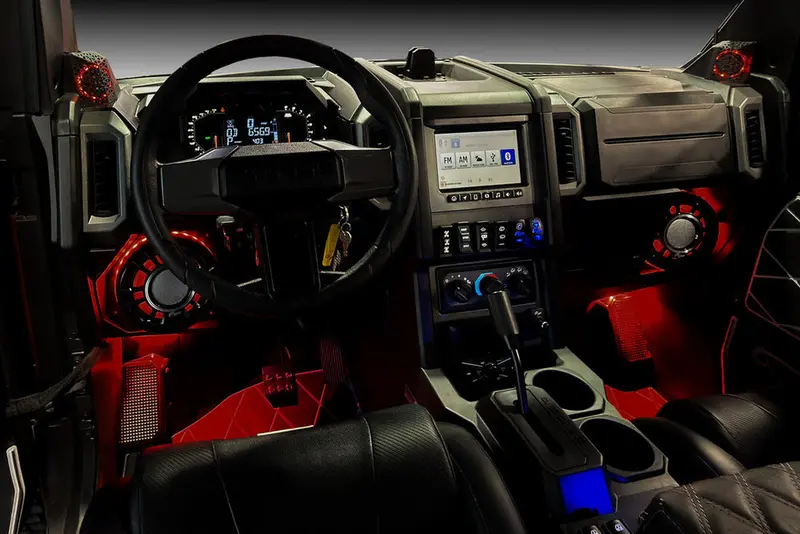 Utv Stereo Polaris Xpedition Ride Command Stage 7 Stereo Kit 4