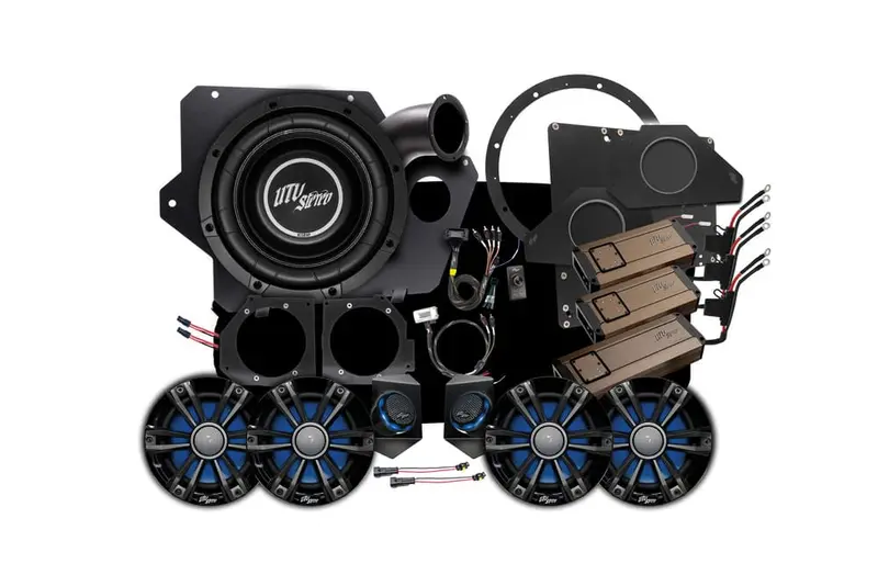 Utv Stereo Polaris Xpedition Ride Command Stage 8 Stereo Kit 1
