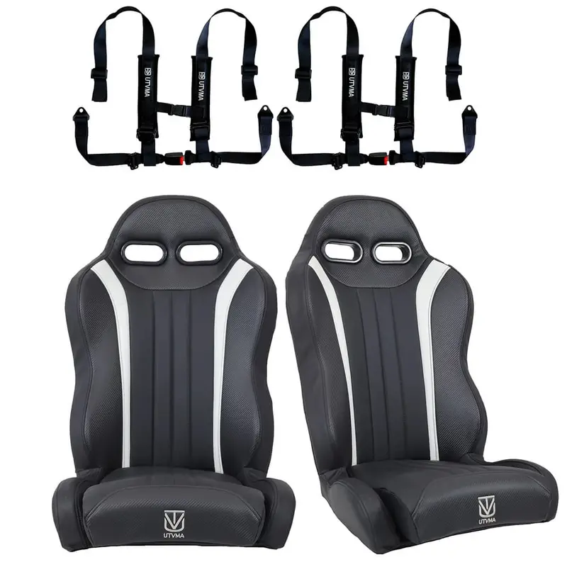Utvma '14-'23 Polaris Rzr 900 "Weekender" Series Pair Of Front Or Rear Suspension Bucket Seats 14