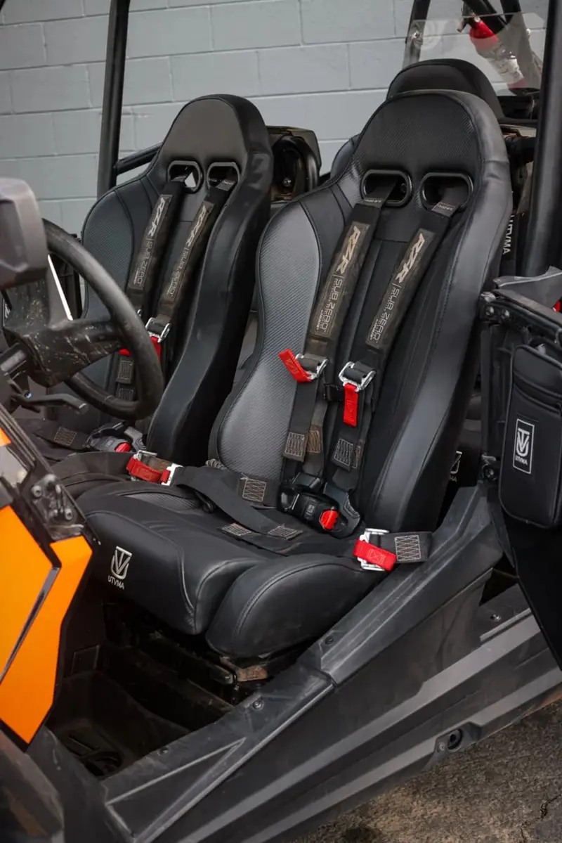 Utvma '14-'23 Polaris Rzr 900 "Weekender" Series Pair Of Front Or Rear Suspension Bucket Seats 3
