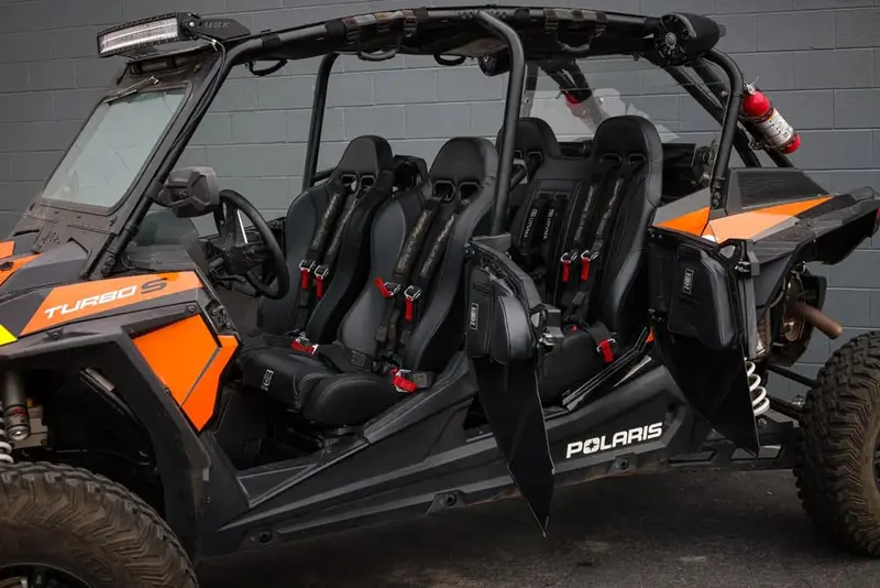 Utvma '14-'23 Polaris Rzr 900 "Weekender" Series Pair Of Front Or Rear Suspension Bucket Seats 4