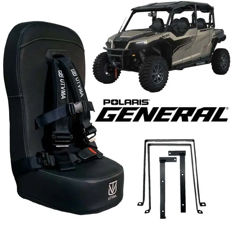 Utvma '16-'25 Polaris General Front & Rear Bump Seat 1