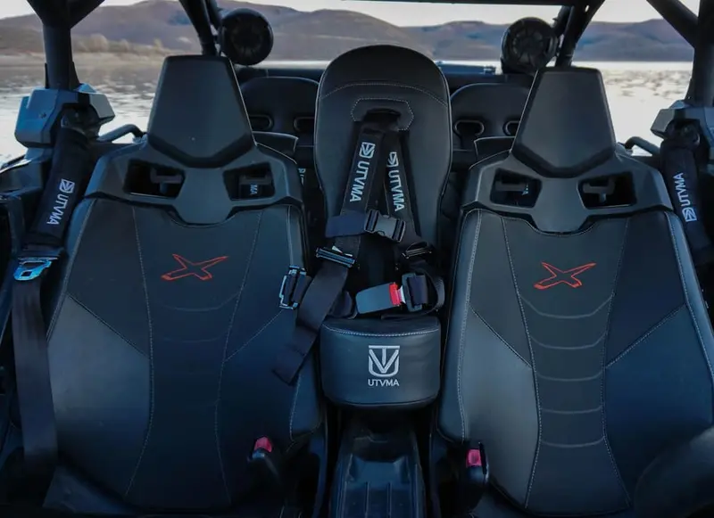 Utvma '17-'25 Can-Am Maverick X3 Bump Seat 2
