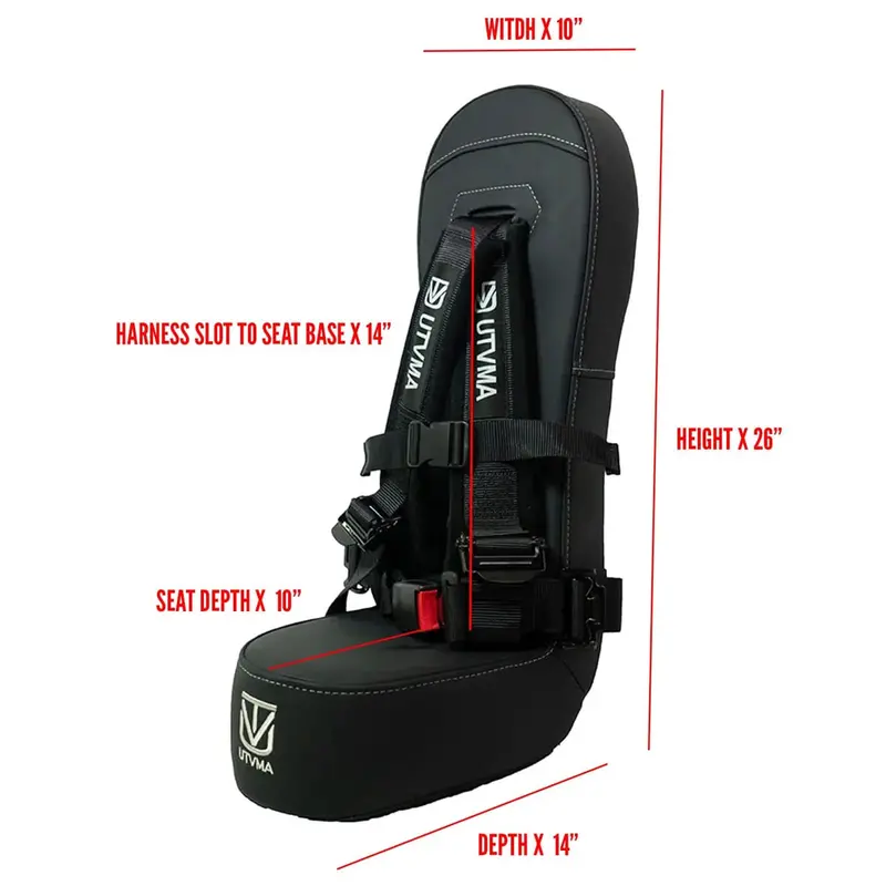 Utvma '18-'25 Can-Am Maverick Sport Bump Seat 7