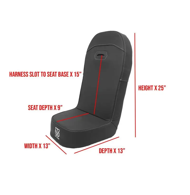 Utvma '19-'25 Yamaha Wolverine Rmax 2 1000 Bump Seat 8