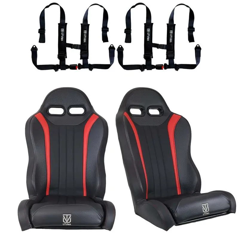 Utvma '22-'24 Polaris Rzr Pro R Weekender Series Front Bucket Seats W/ Quick Mount Bracket 12
