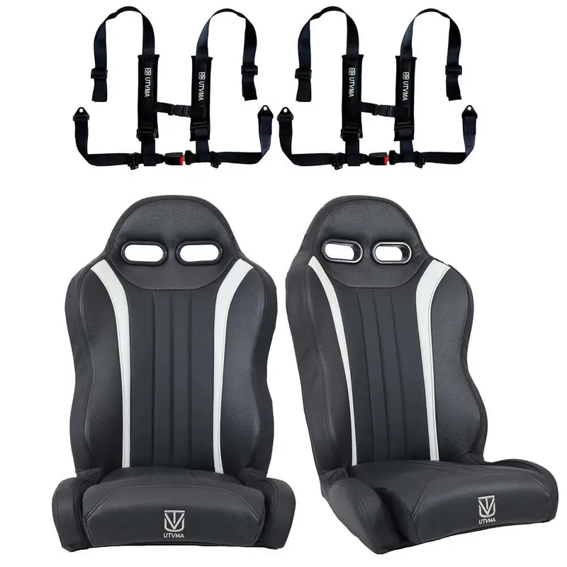 Utvma '22-'24 Polaris Rzr Pro R Weekender Series Front Bucket Seats W/ Quick Mount Bracket 16