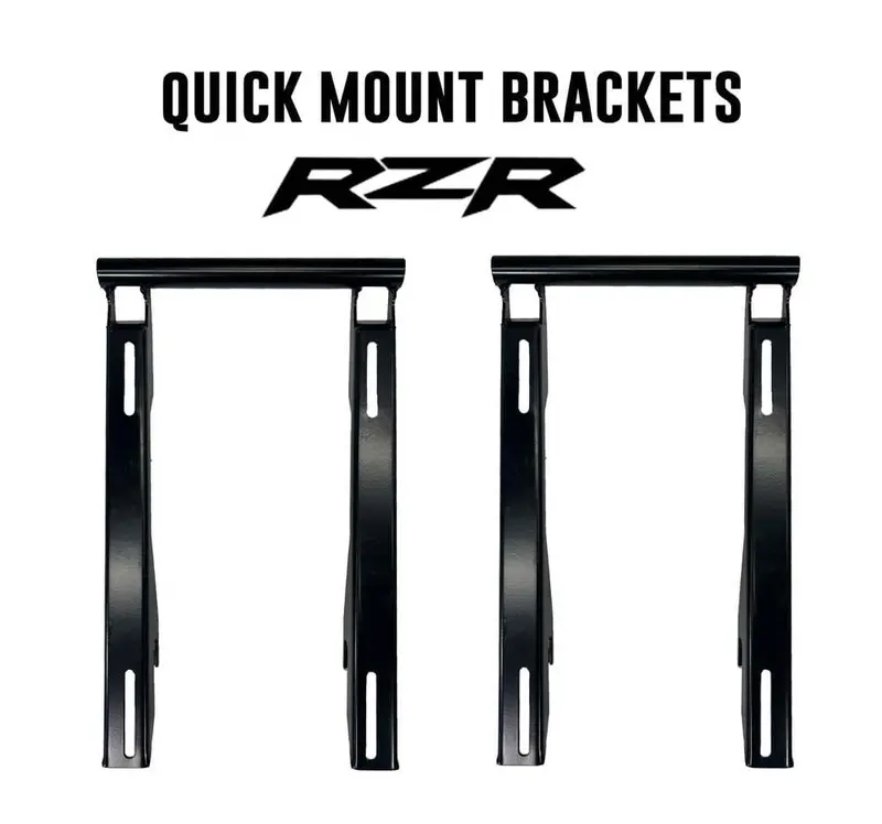 Utvma '22-'24 Polaris Rzr Pro R Weekender Series Front Bucket Seats W/ Quick Mount Bracket 3