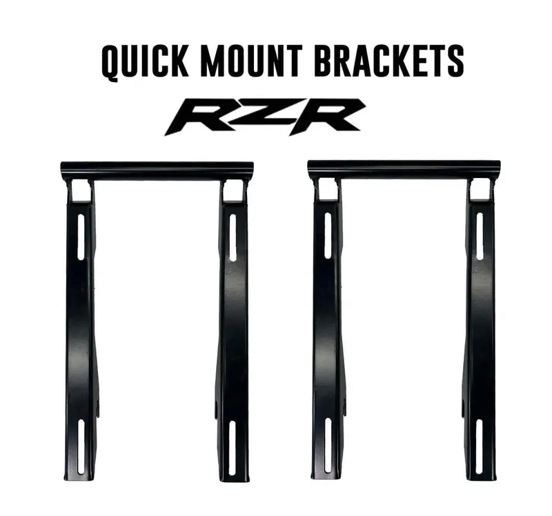 Utvma '22-'24 Polaris Rzr Turbo R 2 & 4 Seater Suspension Weekender Series Front Bucket Seats W/ Quick Mount Bracket - Pair 3