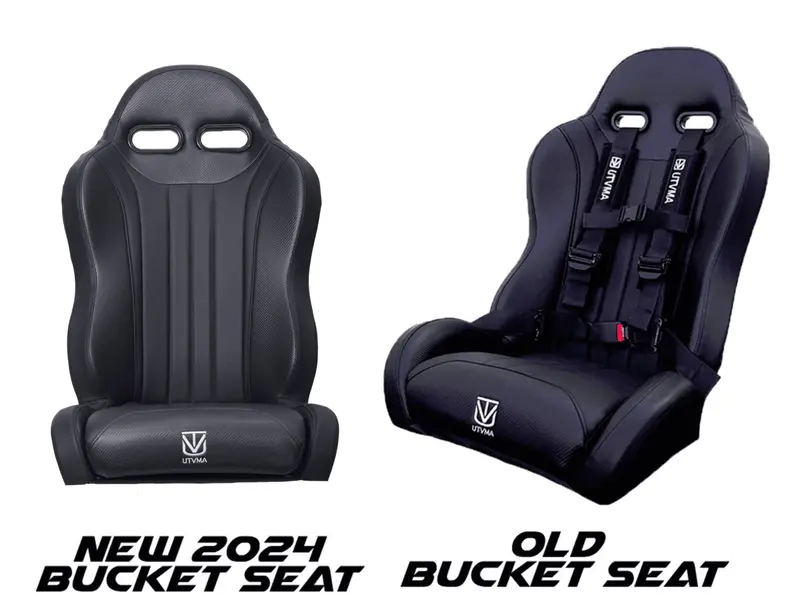 Utvma '22-'24 Polaris Rzr Turbo R 2 & 4 Seater Suspension Weekender Series Front Bucket Seats W/ Quick Mount Bracket - Pair 4