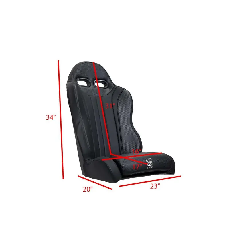Utvma '22-'24 Polaris Rzr Turbo R 2 & 4 Seater Suspension Weekender Series Front Bucket Seats W/ Quick Mount Bracket - Pair 8
