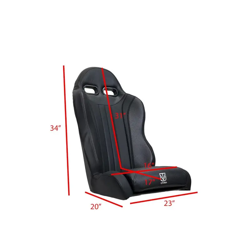 Utvma '24-'25 Can-Am Maverick R 2 & 4 Seater Weekender Series Front Suspension Bucket Seats - Pair 10
