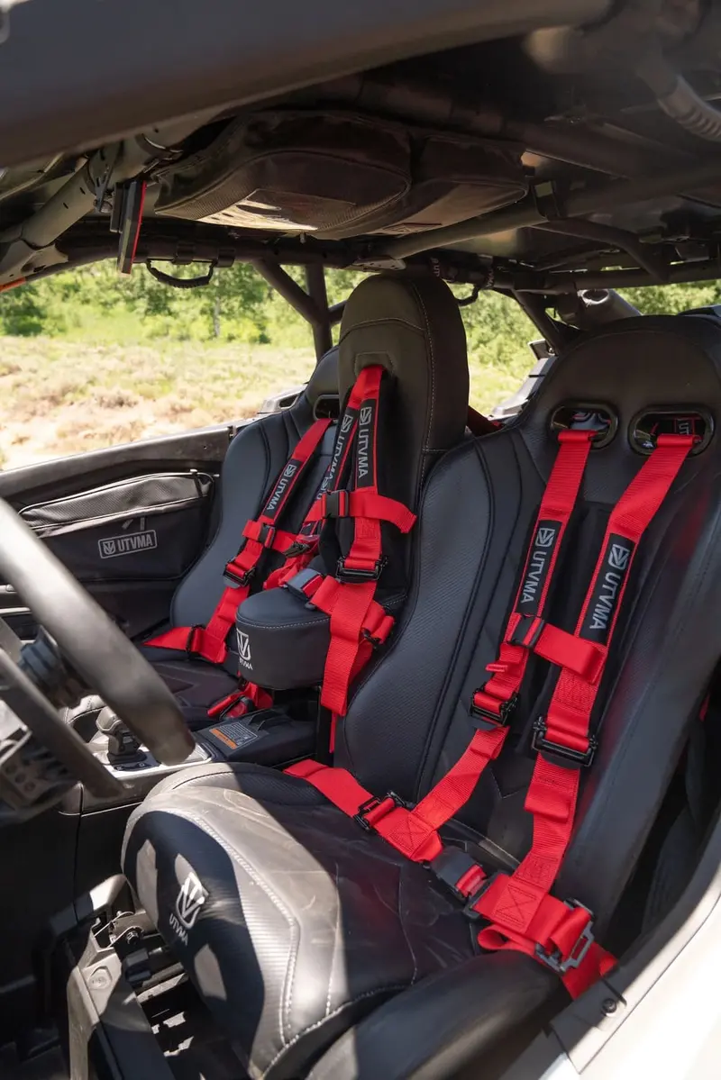 Utvma '24-'25 Can-Am Maverick R 2 & 4 Seater Weekender Series Front Suspension Bucket Seats - Pair 14