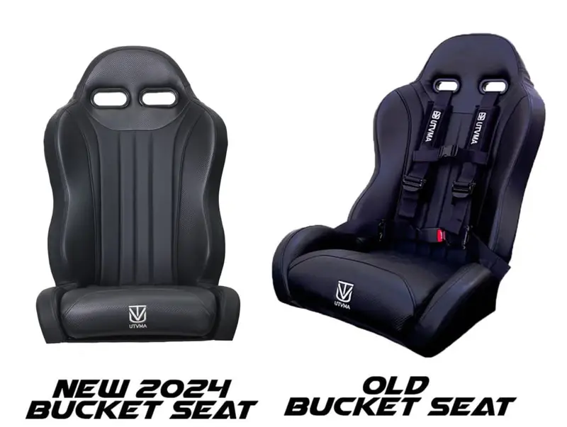 Utvma '24-'25 Can-Am Maverick R 2 & 4 Seater Weekender Series Front Suspension Bucket Seats - Pair 9