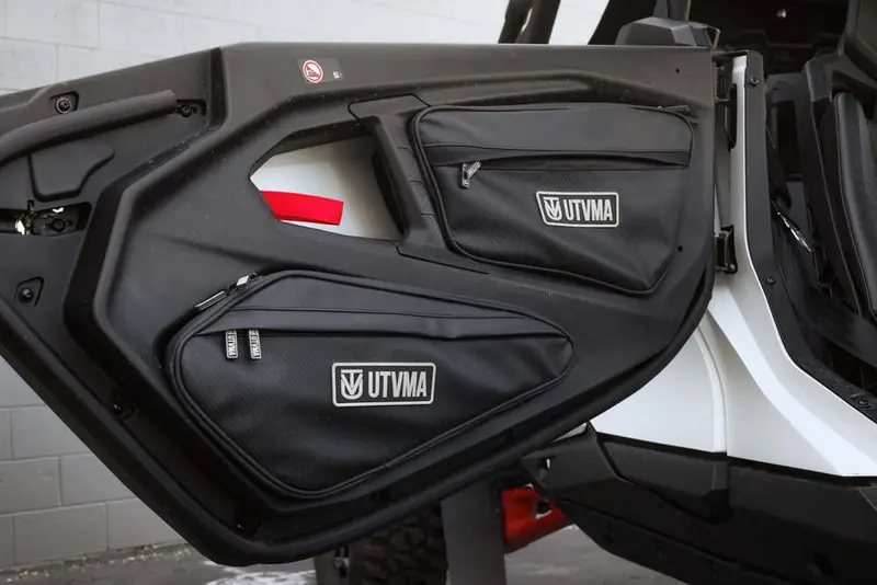 Utvma '24-'25 Can-Am Maverick R Front Upper Door Bag 1