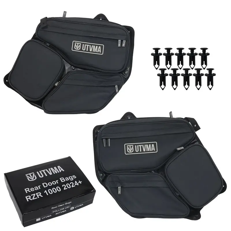 Utvma '24+ Polaris Rzr Xp 1000 Rear Door Bag Set 1