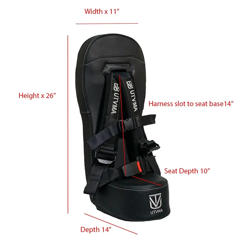 Utvma '25 Can-Am Maverick R Max Front Bump Seat 11