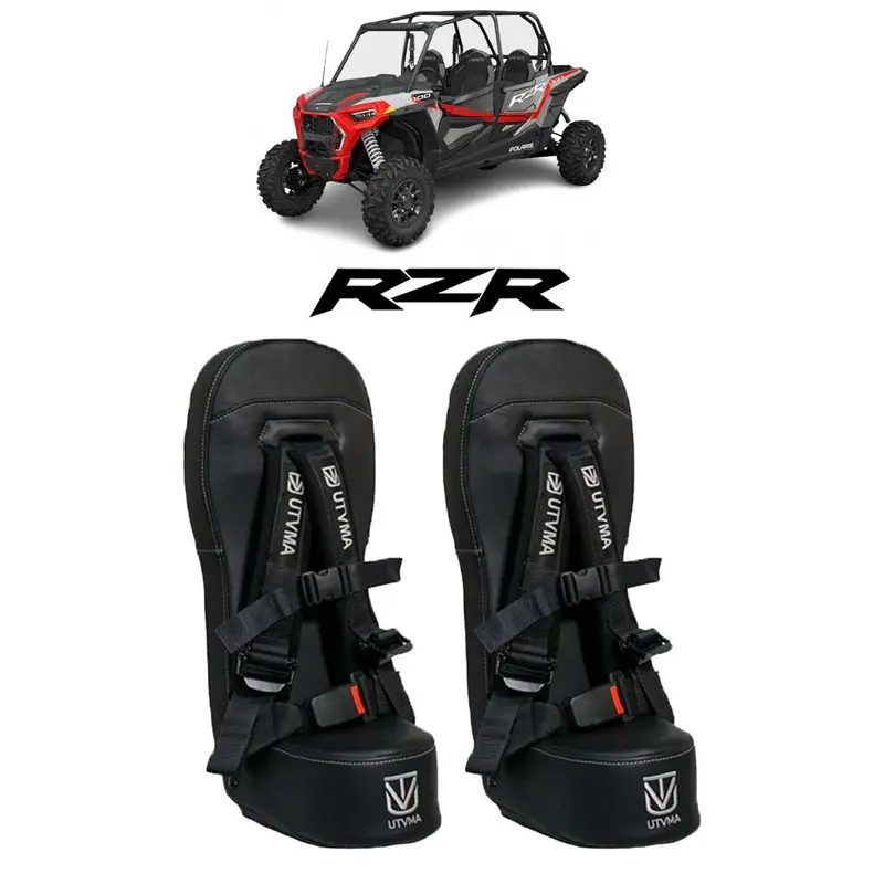 Utvma Polaris Rzr 4 1000 Front & Rear Bump Seat Set 1