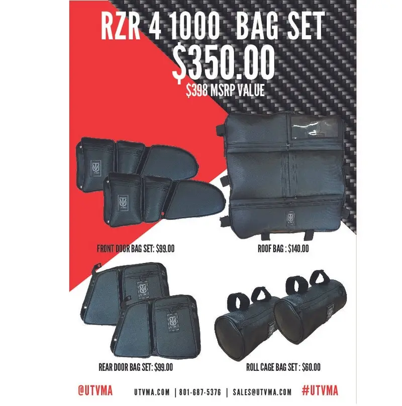 Utvma Polaris Rzr Xp4 Bag Set 1