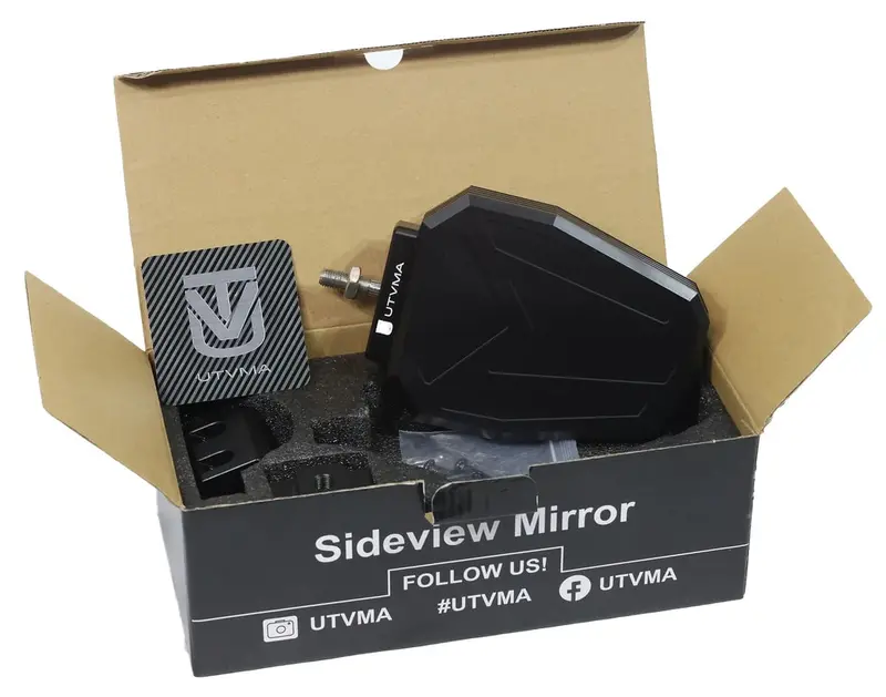 Utvma Rearview & Sideview Mirror Kit 2