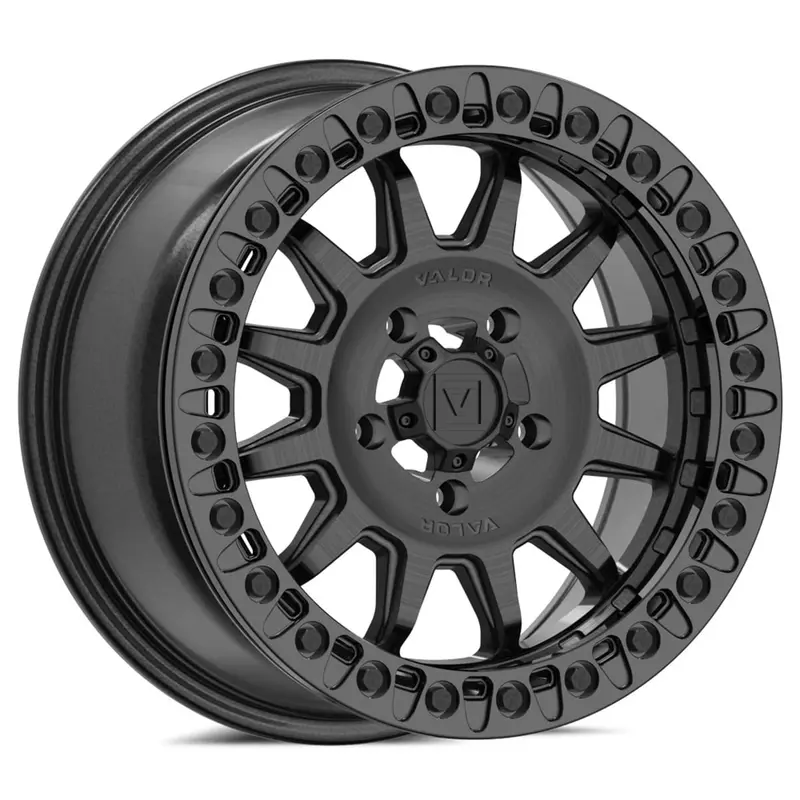 Valor Off-Road V09 Beadlock - Brushed Charcoal 2