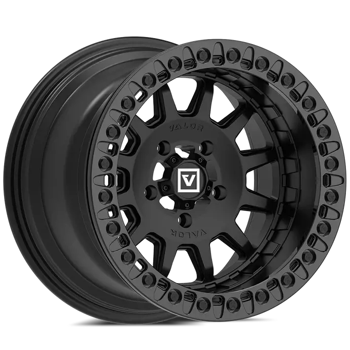 Valor Off-Road V09 Beadlock - Satin Black 11