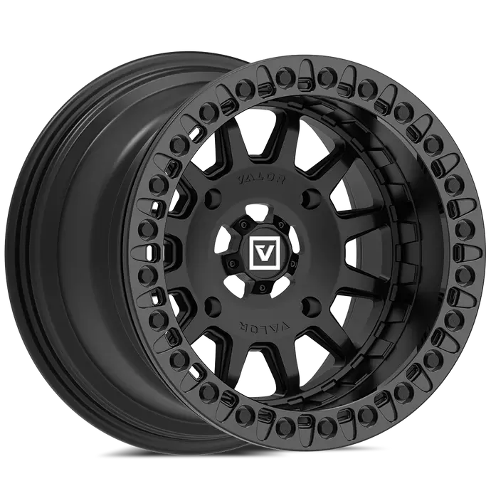 Valor Off-Road V09 Beadlock - Satin Black 9