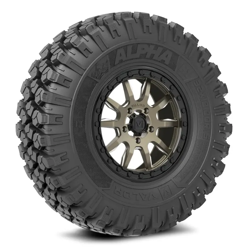 Valor Offroad Alpha On 15X7 V15 (5 Lug) Bronze Utv Wheel & Tire Kit 1