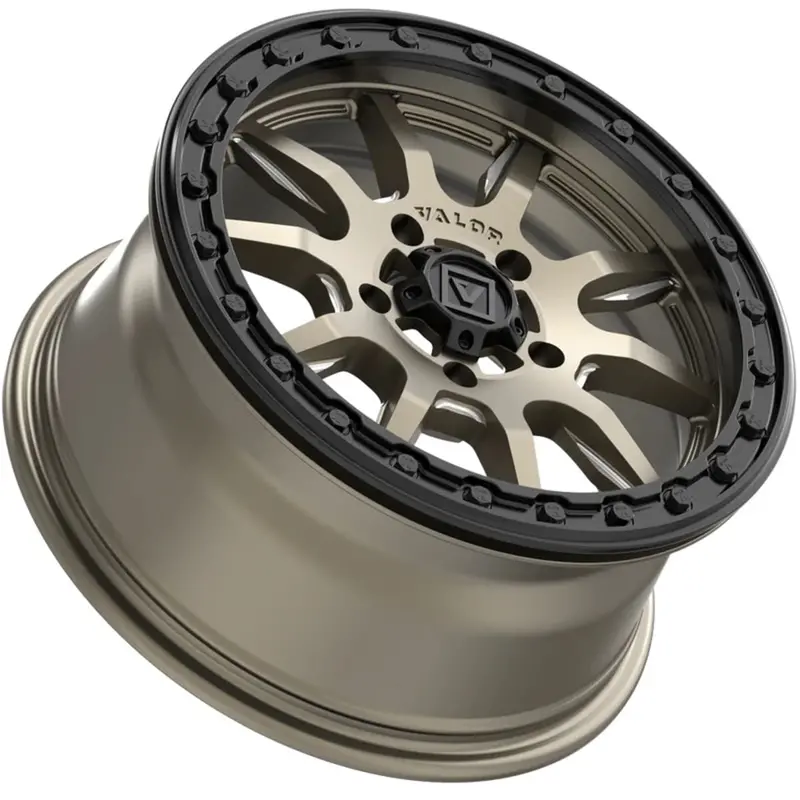 Valor Offroad Alpha On 15X7 V15 (5 Lug) Bronze Utv Wheel & Tire Kit 3